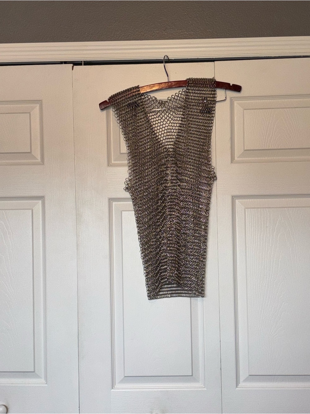 Handcrafted Chainmail Shirt / Sleeveless Medieval Armor Vest –